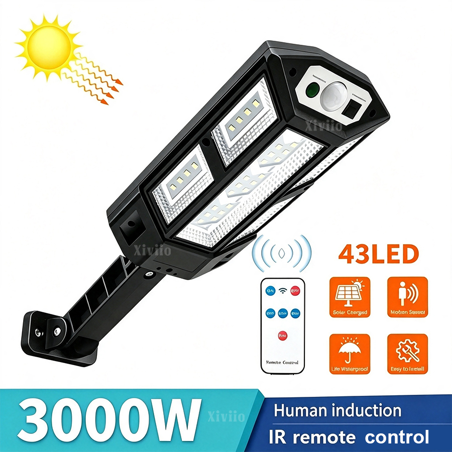 Balance Beam Outdoor - 3000W straatverlichting op zonne-energie Buiten waterdichte