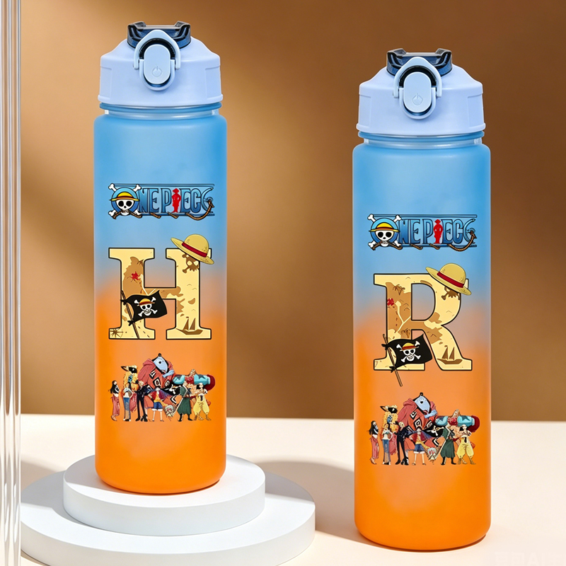 Kids Outdoor Movies - One Piece Letter A-Z Kinder Waterfles