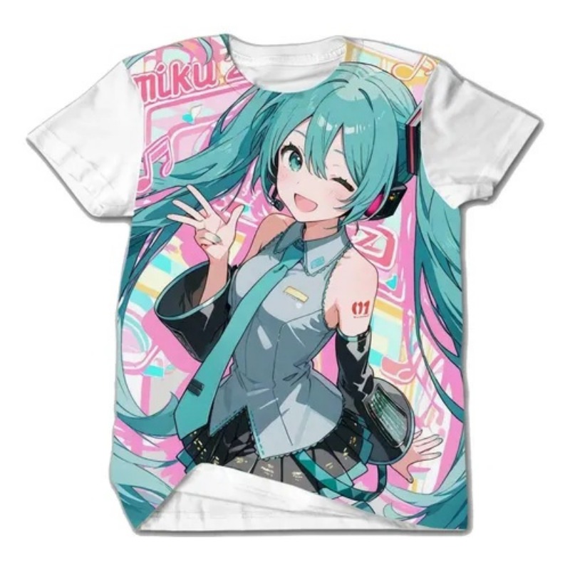 Tee Ball Set - 2026 Zomer Hatsune Miku Roze Neon