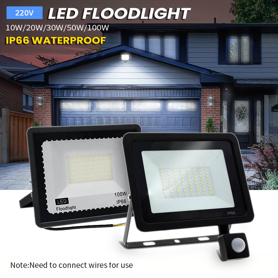 Balance Beam Outdoor - LED Schijnwerper PIR Bewegingssensor Outdoor LED