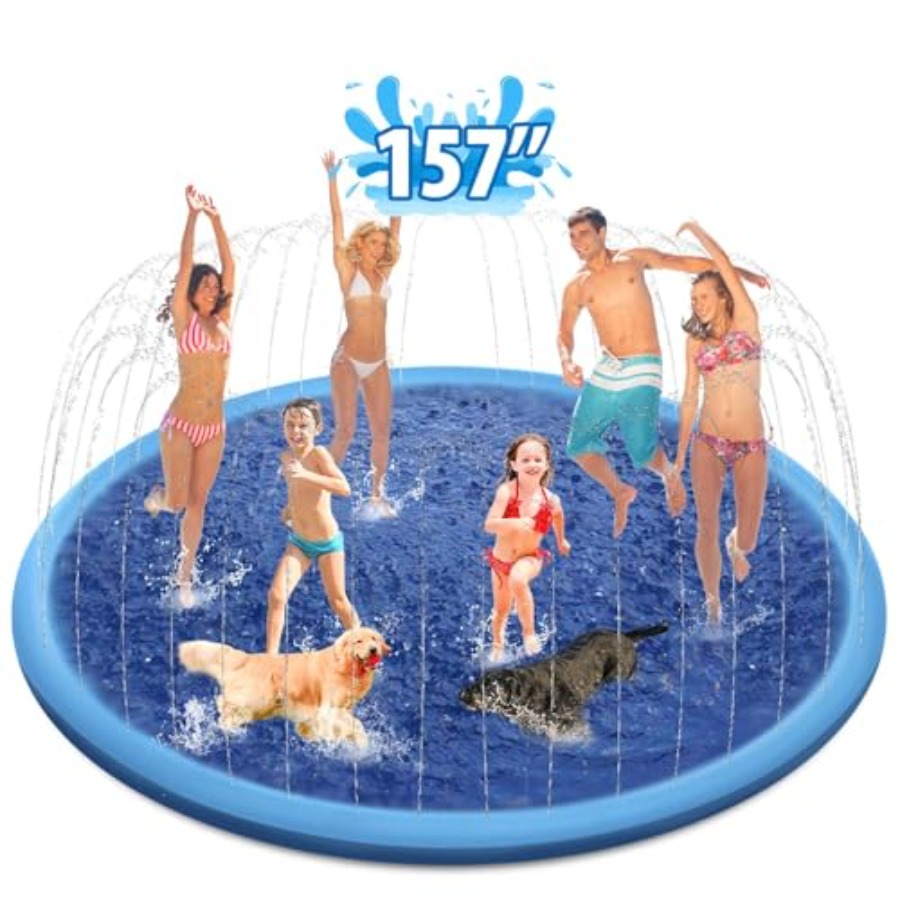 Sprinkler Splash Pad - Buitenspuitmat voor kinderen en honden: 157