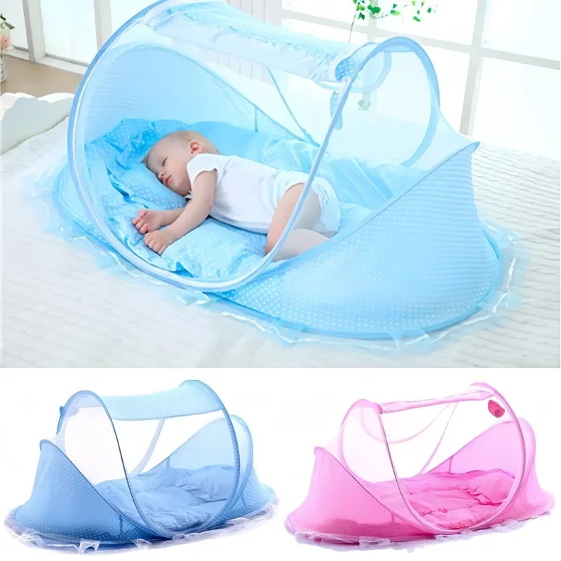 Kids Outdoor Daybed - Baby Beddengoed Wieg Netting Draagbare Opvouwbare