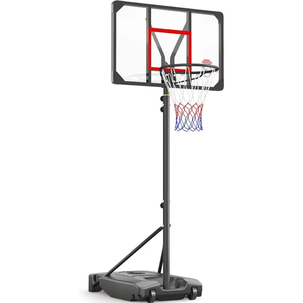 Kids Outdoor Basketball Hoop - Verstelbare hoogte, draagbare basketbalring voor kinderen,