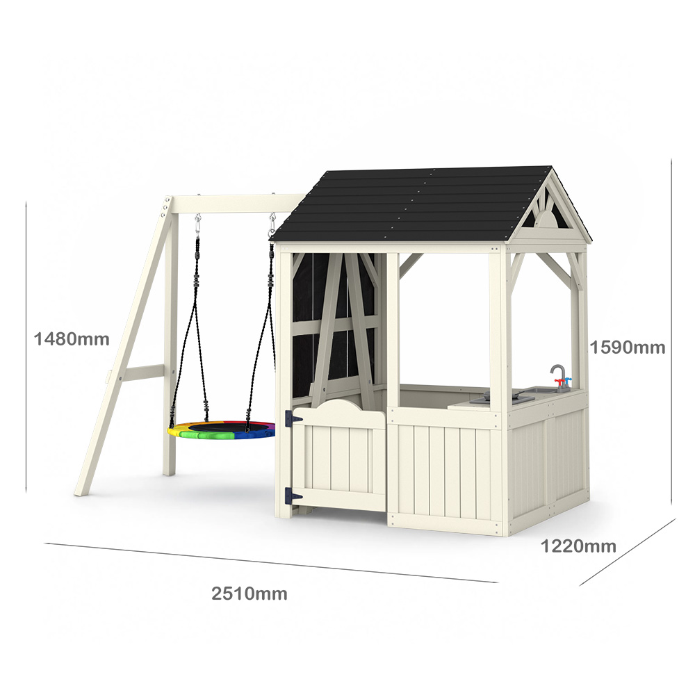 Tuinhuisjes, meubels, kindersp - Kids Outdoor House With Kitchen recensie en prijs