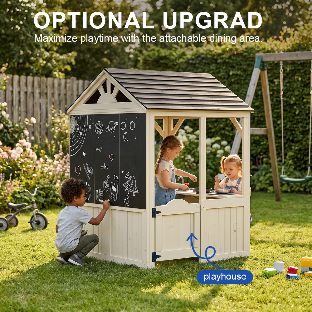 Tuinhuisjes, meubels, kindersp - Kids Outdoor House With Kitchen recensie en prijs