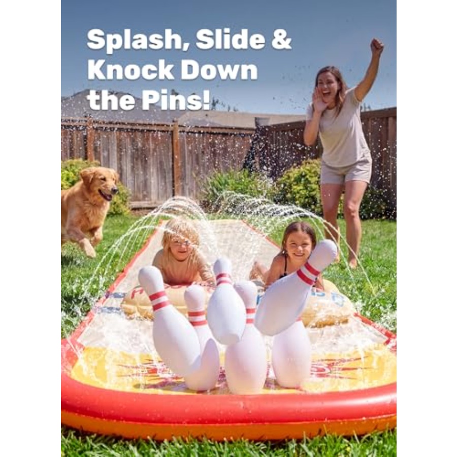 Buitenpret voor kinderen in de - Kids Outdoor Water Slide recensie en prijs