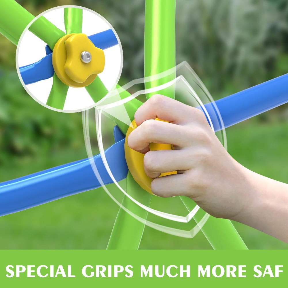Anti-roest metalen gym met 880 - Kids Outdoor Climbing Structure recensie en prijs