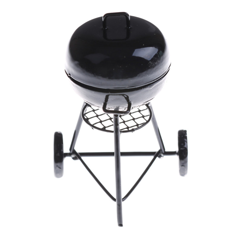 1:12 Dollhouse Miniatuur Zwart - Kids Outdoor House With Kitchen recensie en prijs