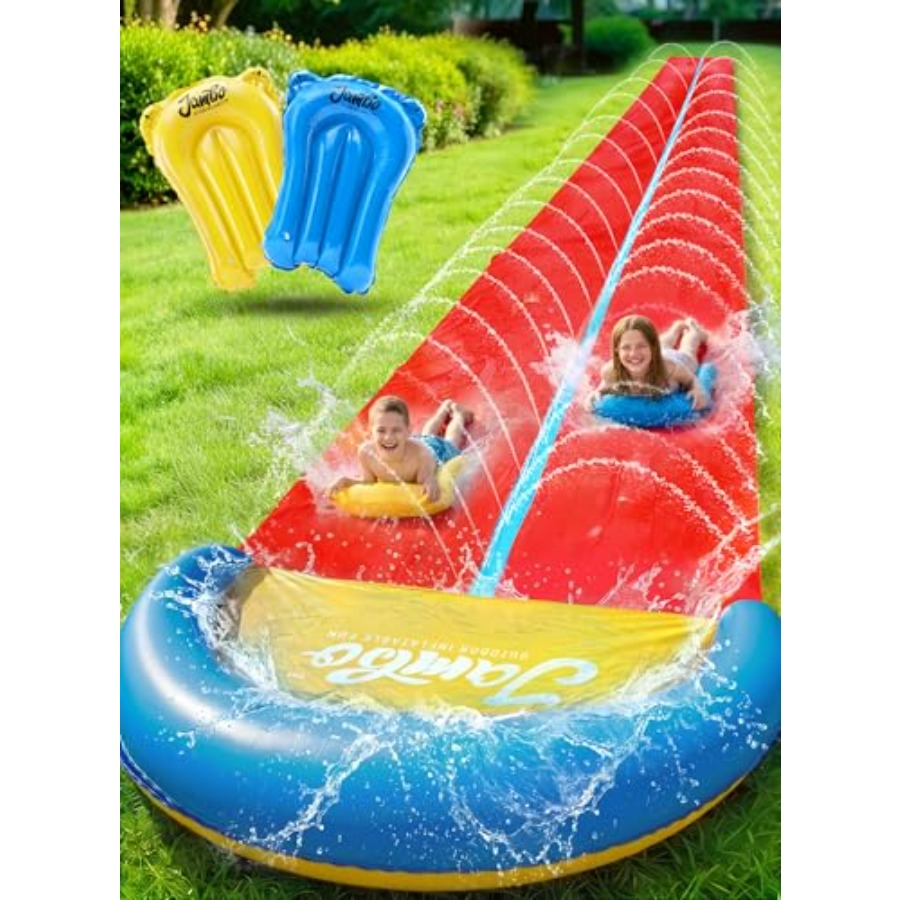Buitenwaterspeeltuin voor kind - Kids Outdoor Inflatable Water Slide recensie en prijs