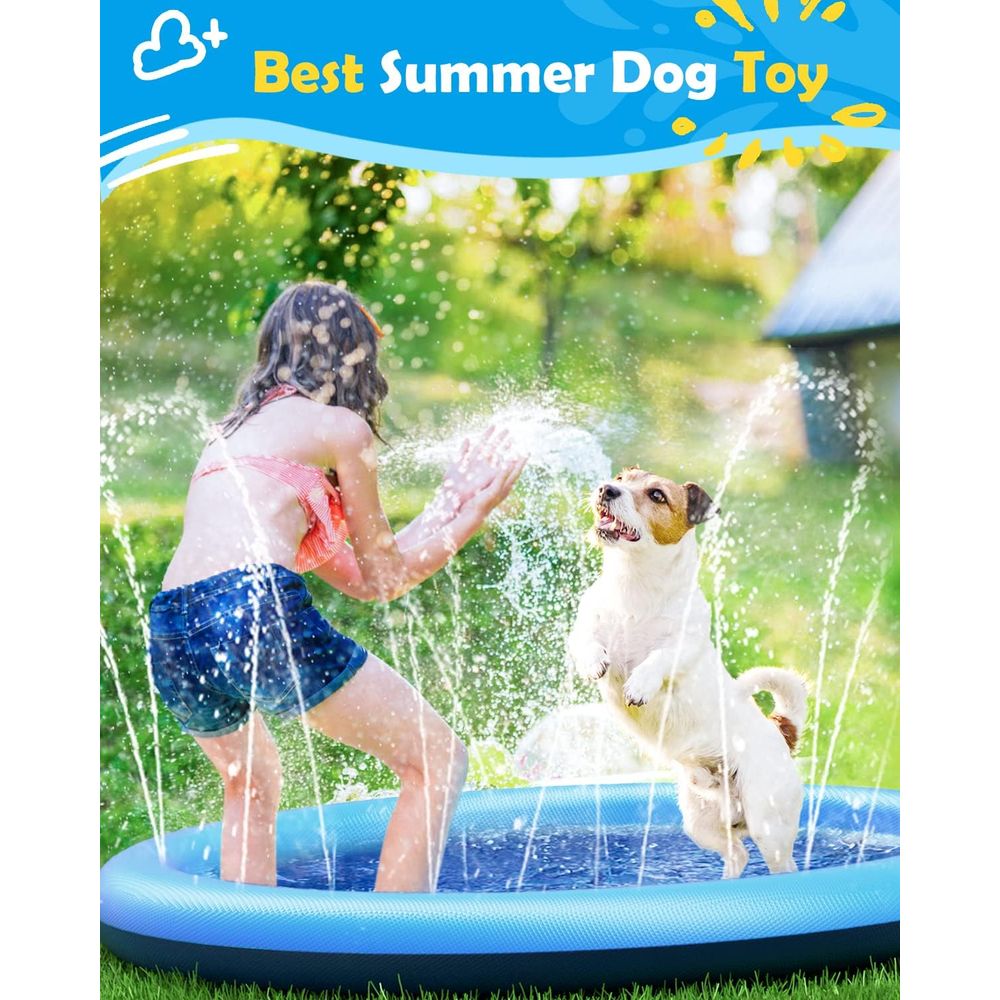 Splash Pad of antislip hondenb - Sprinkler Splash Pad recensie en prijs