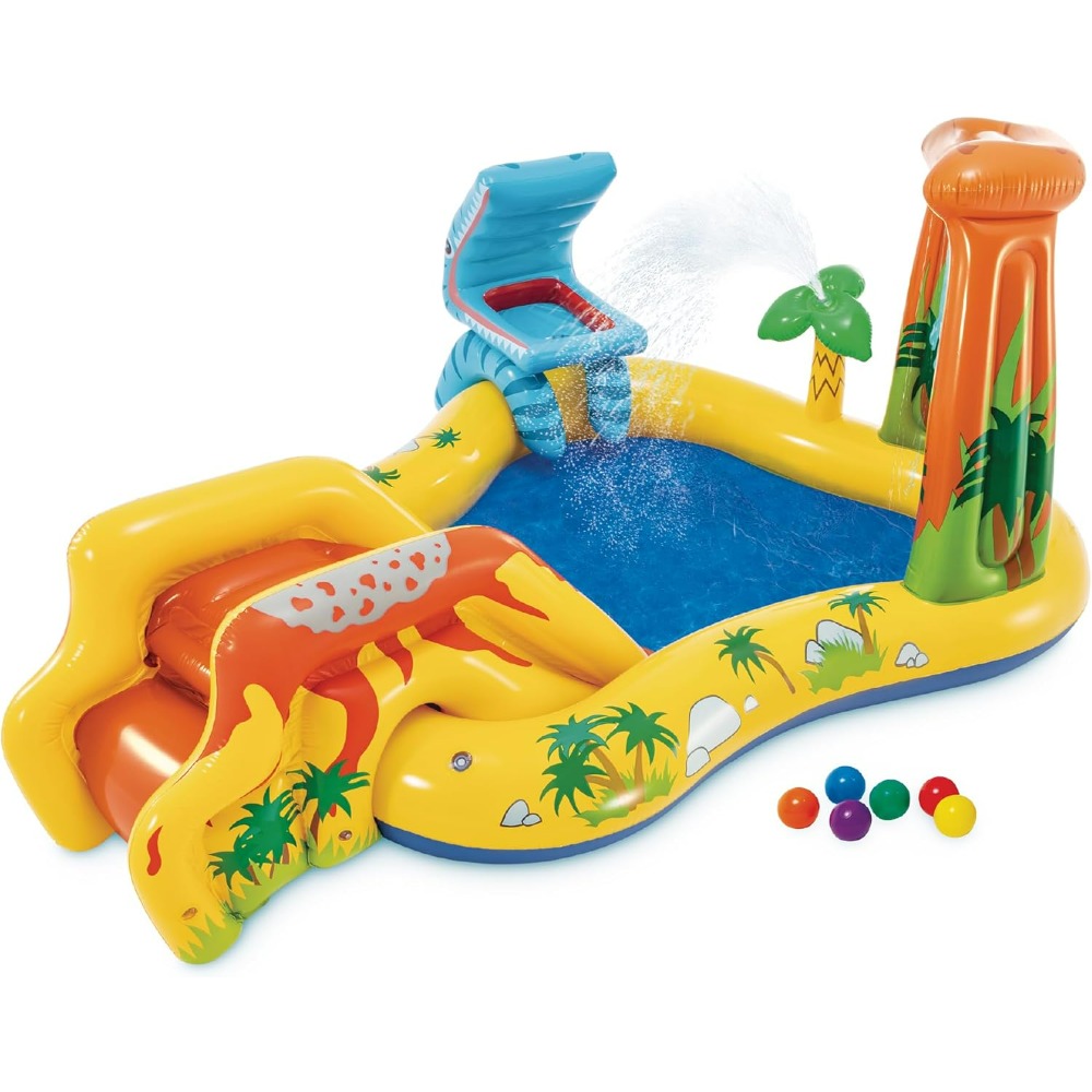 Opblaasbaar Dinosaurus Speelpa - Kids Outdoor Activity Centre recensie en prijs