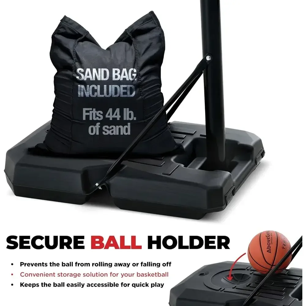 Verstelbaar 44 inch onbreekbaa - Kids Outdoor Basketball Hoop recensie en prijs