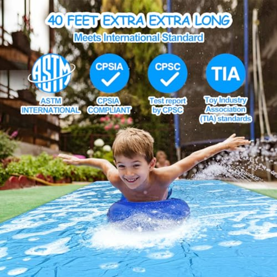 Tuinwaterspeeltuin voor kinder - Kids Outdoor Water Slide recensie en prijs