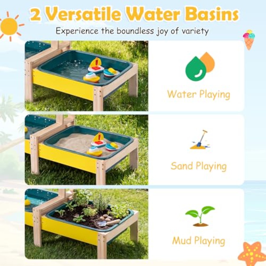 Buitenspeelset voor kinderen v - Kids Outdoor Wooden Playset recensie en prijs
