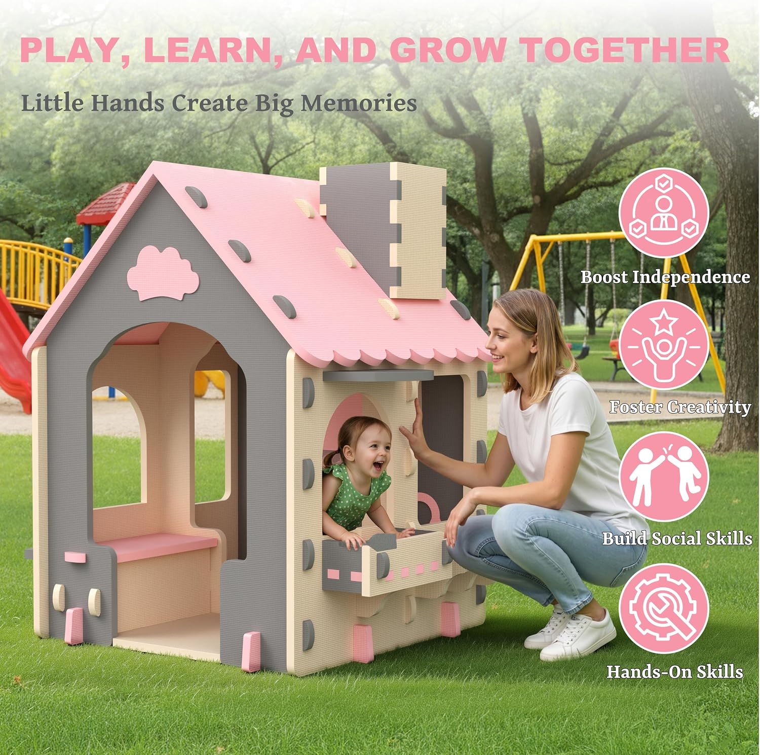 Speelhuis met keukenthema voor - Kids Outdoor House With Kitchen recensie en prijs