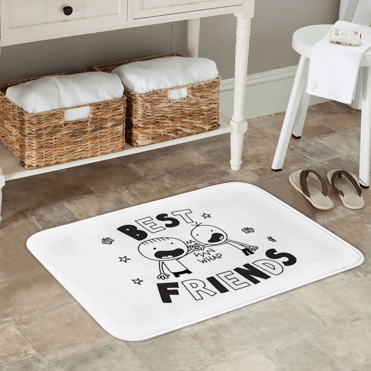 Best Friends Diary Of A Wimpy  - Kids Outdoor Mat Waterproof recensie en prijs