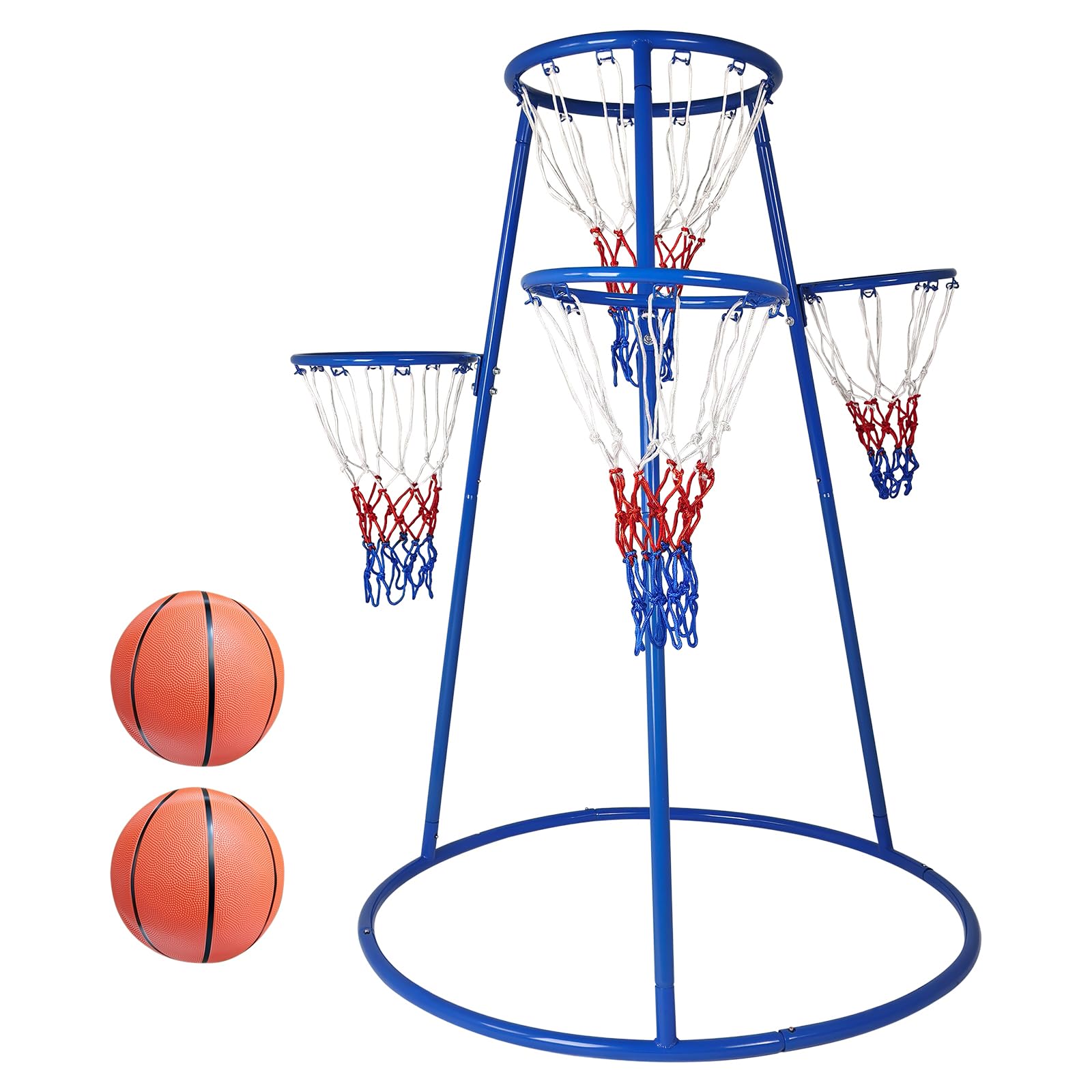 4-hoepel basketbalset voor peu - Kids Outdoor Basketball Hoop recensie en prijs