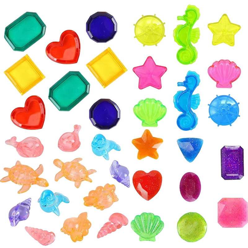 Kinderen Gekleurde Plastic Gem - Kids Outdoor Activity Centre recensie en prijs