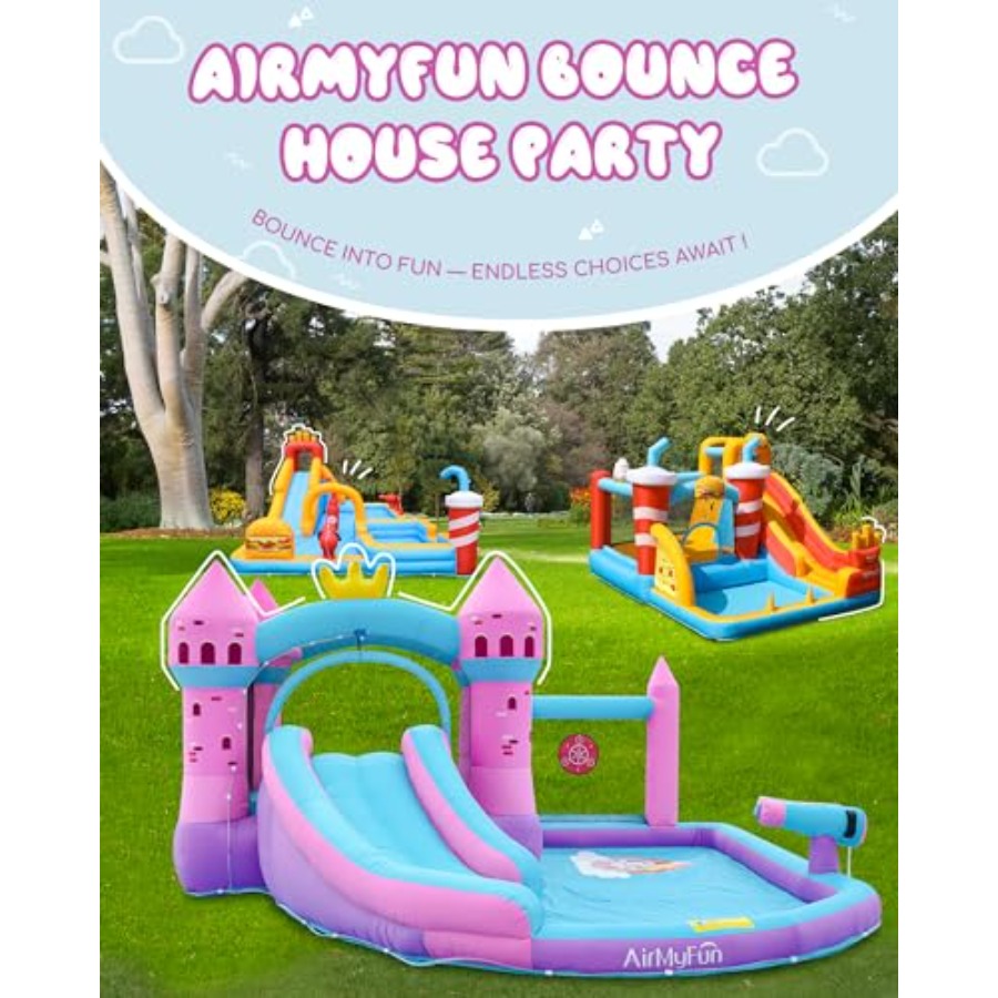 Opblaasbare waterglijbaan met  - Kids Outdoor Inflatable Water Slide recensie en prijs