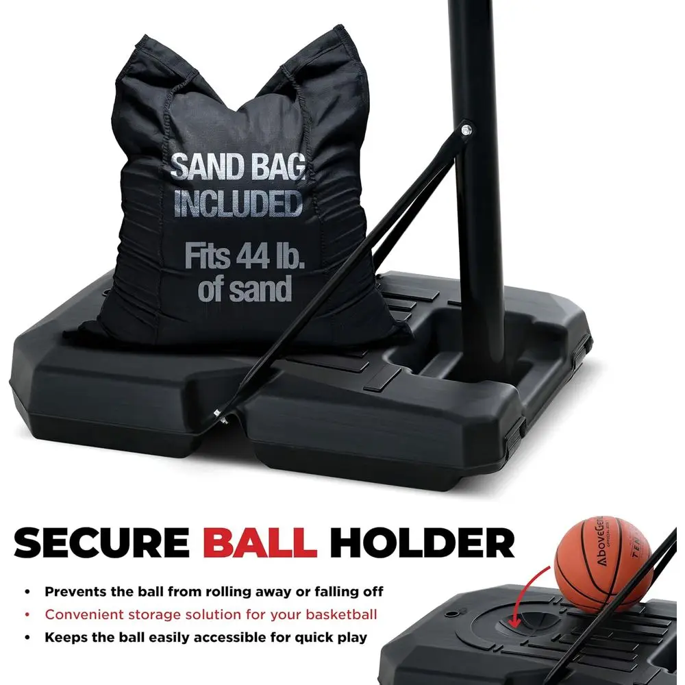Verstelbaar 44 inch onbreekbaa - Kids Outdoor Basketball Hoop recensie en prijs