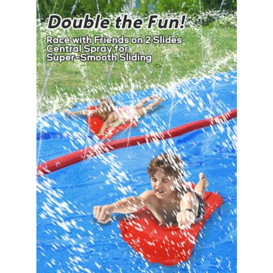 Buitenwaterglijbaan voor kinde - Kids Outdoor Water Slide recensie en prijs